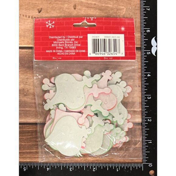 CreAtology Holiday Foam Glitter Stickers 30/Pc 292425 ornament christmas - Picture 3 of 3
